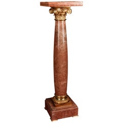 20th Century Classicist Style Marble Ornamental Pillar/Column