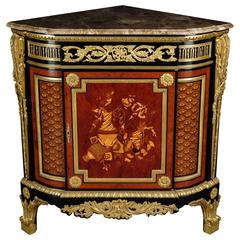 20th Century Louis XV Style Corner Commode after Jean Henri Riesener 8