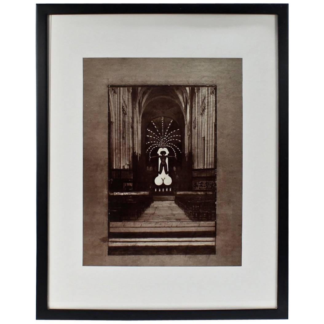 Cathedral, an Erotica Photographic Print by Anita Steckel, 1960s