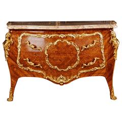 20th Century Louis XV Style French Commode After Francois Linke