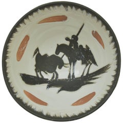 Pablo Picasso Madoura Ceramic Bowl Picador, 1955