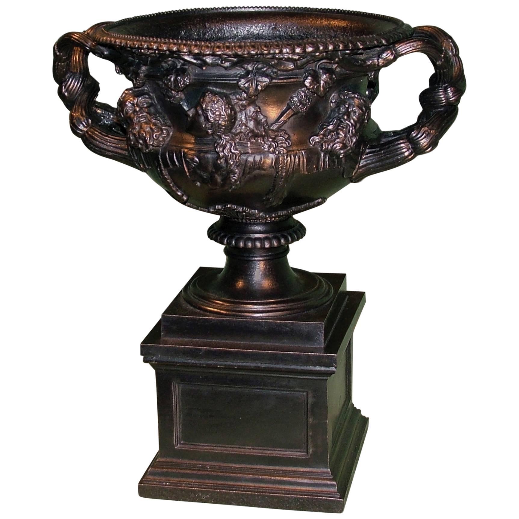 Modernist Japanese Cast Iron Vase at 1stDibs