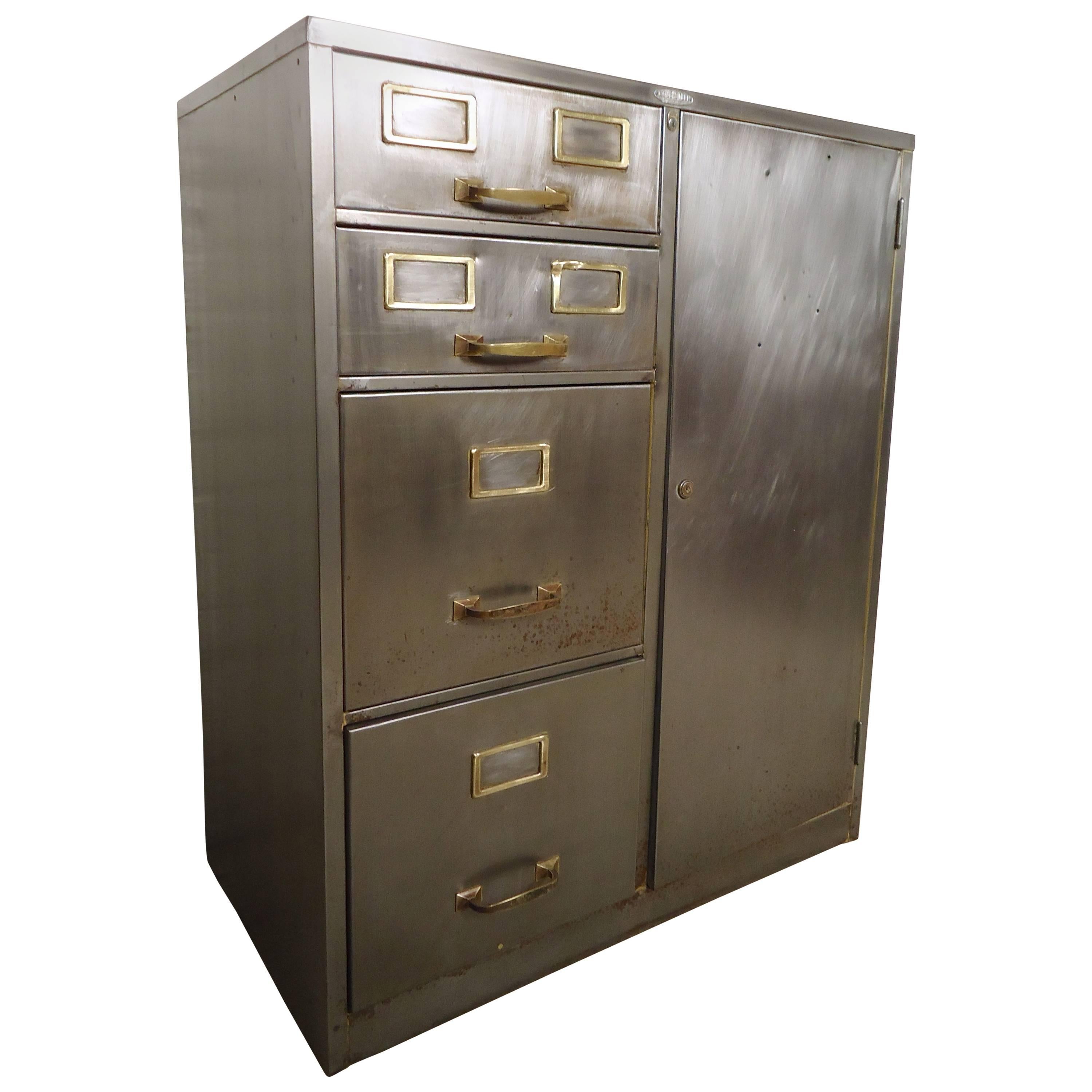 Industrial Metal File Cabinet