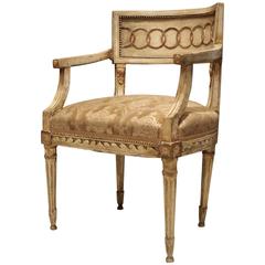 18th Century Neoclassic Fauteuil or Armchair