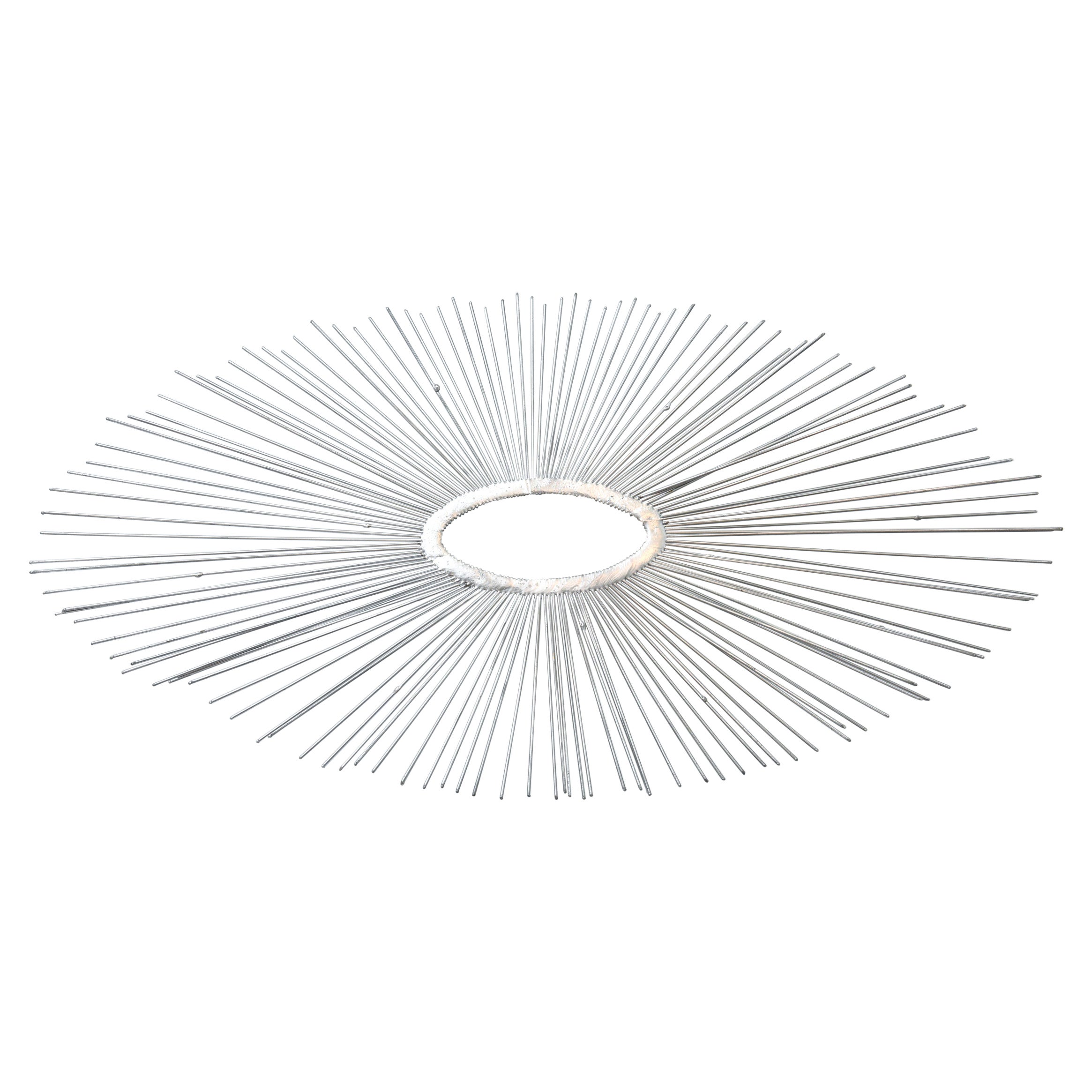 American Modern Wall-Mounted Sunburst Sculpture, Curtis Jere, 1970's For Sale