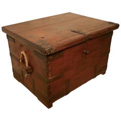 18th Century Naval Officers Sea Chest