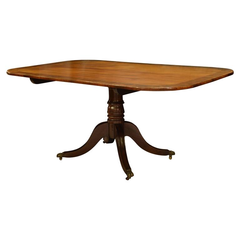Mahogany TiltTop Breakfast Table For Sale at 1stdibs