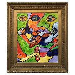 Cigar Club, Original on Board by David Harper