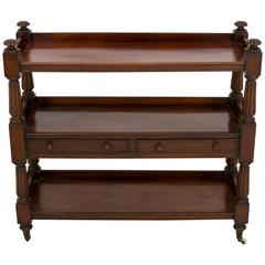 William IV Mahogany Dumb Waiter