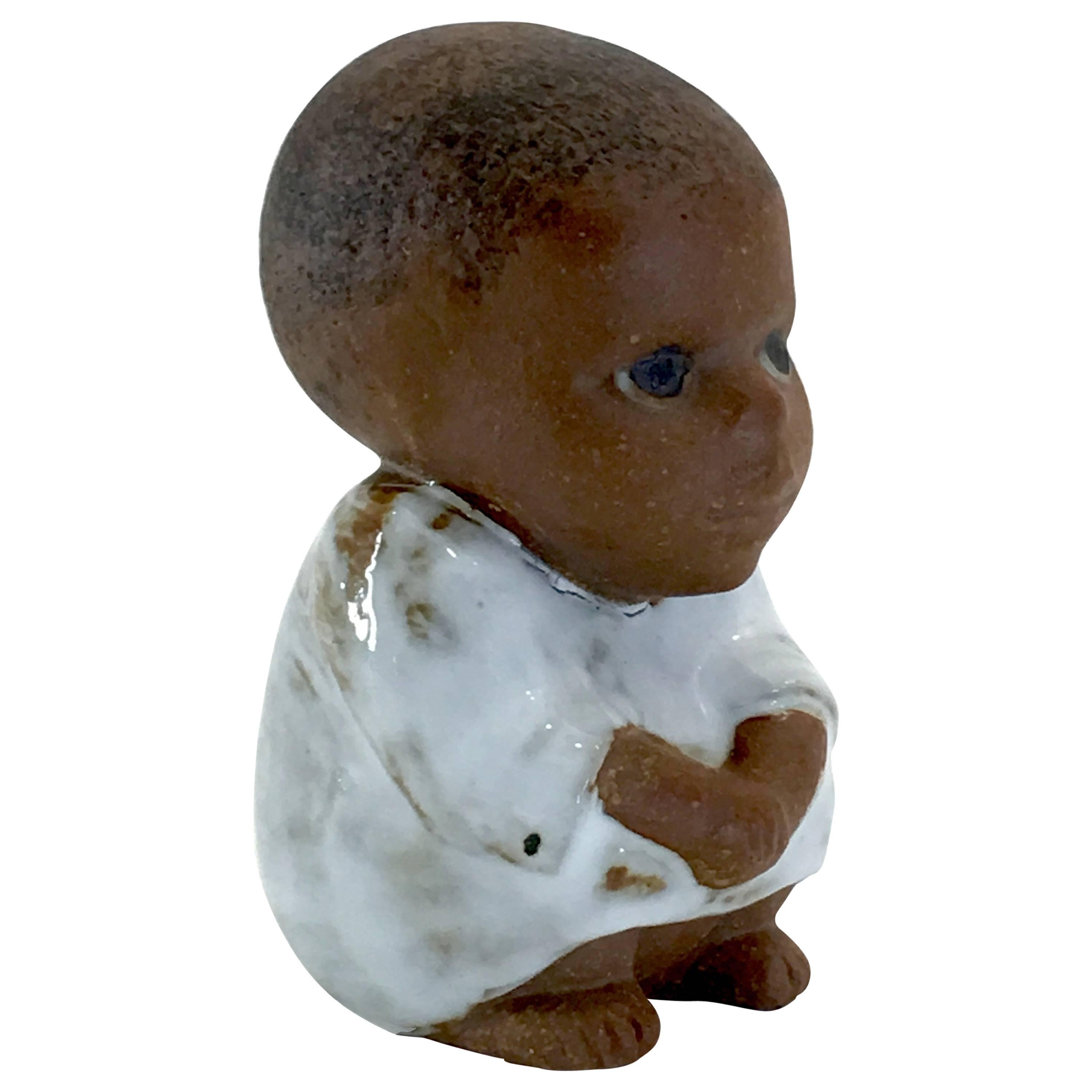 Lisa Larson Ceramic Child Figurine, 1974, Sweden
