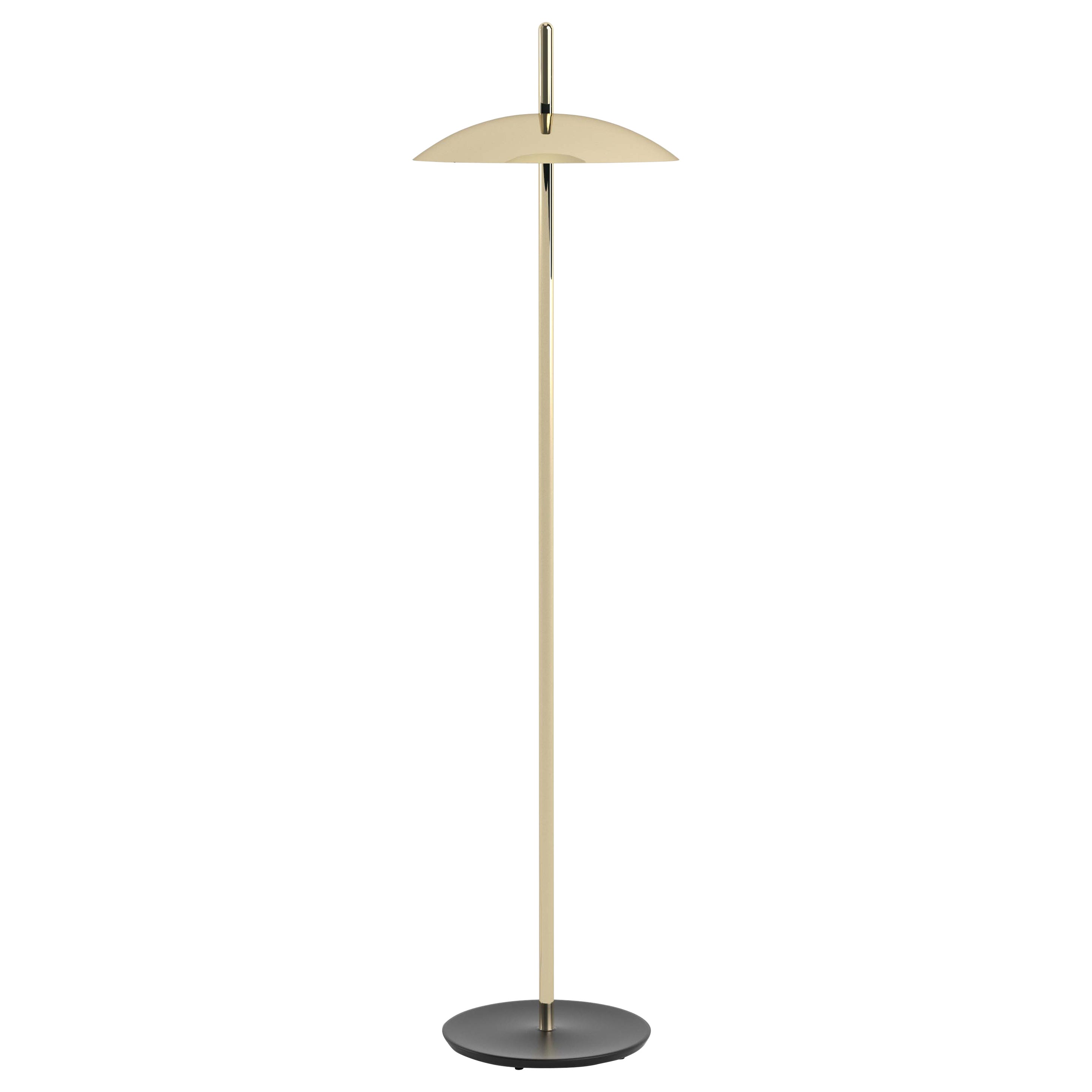 Brass Signal Floor Lamp from Souda, Made to Order For Sale