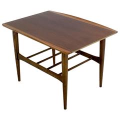 Vintage Rectangular Danish Modern Style Table by Bassett Furniture