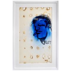 Massive Robert Loughlin Original Painting on Plexiglass 2