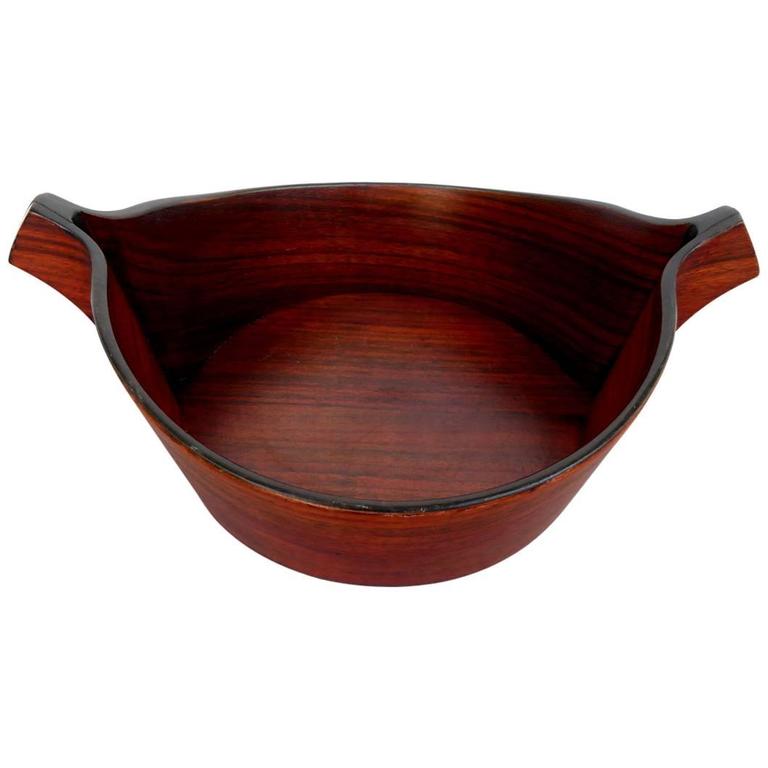 Rosewood Bowl by Jens Quistgaard for Dansk For Sale at 1stDibs