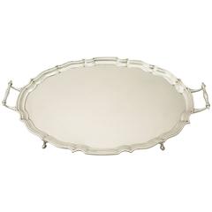 Antique Sterling Silver Tea/Drinks Tray, George V