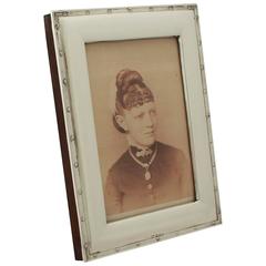 Antique Sterling Silver Photograph Frame, Edwardian 11