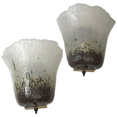 Pair of Peill & Putzler Calyx Sconces ( Koch and Lowy Style)