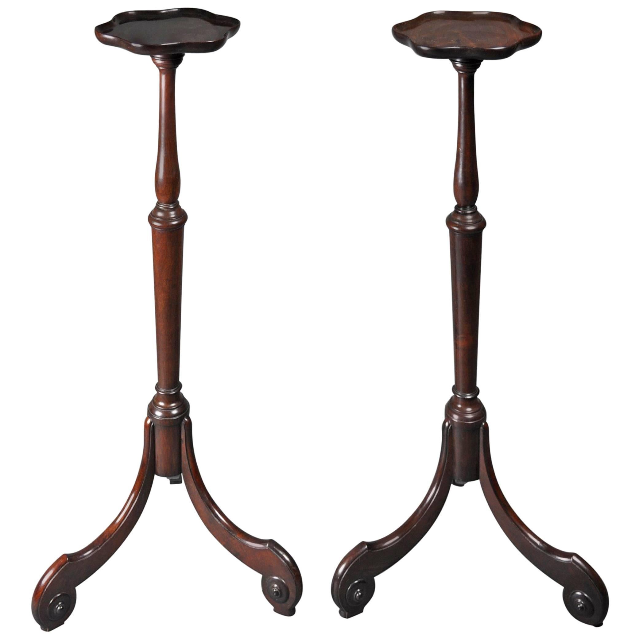 Pair of George II Torcheres For Sale