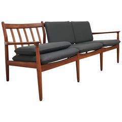 Danish Modern Sofa and Armchair by Grete Jalk, circa 1960 4