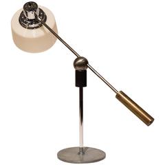 Lampe de table Gilbert Watrous avec abat-jour Rotoflex
