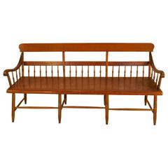 Used 19th Century Deacon's Bench