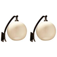 Pair of Wall Lights by Luigi Caccia Dominioni, Italy, 1970's 3