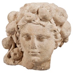 Head Sculpture, Italy, 17th century