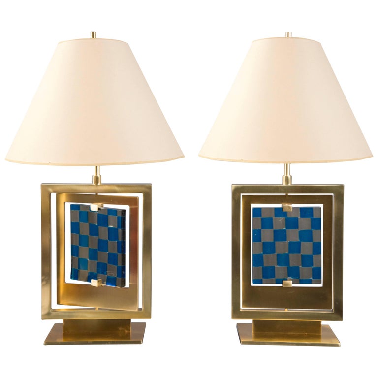 Pair of Lamps by Roberto Rida, Italy, 2016 For Sale