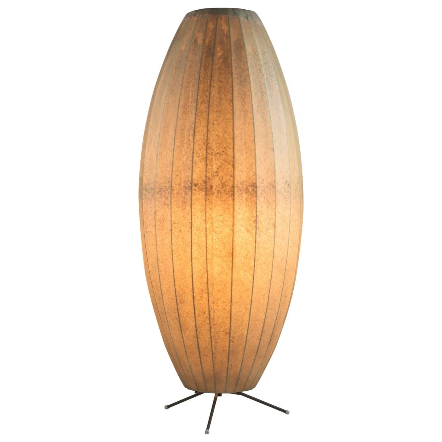 George Nelson Cigar Floor Lamp, circa 1950