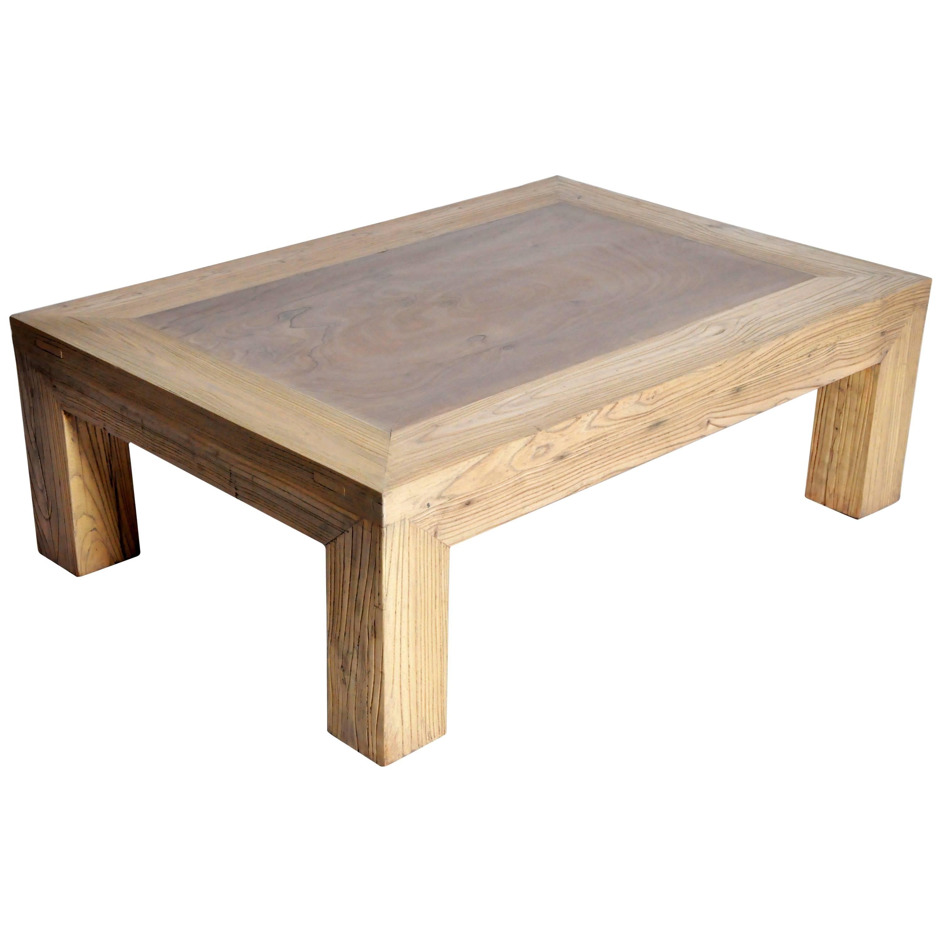 GT Atelier Modern Low Table with Sandstone Inset Top