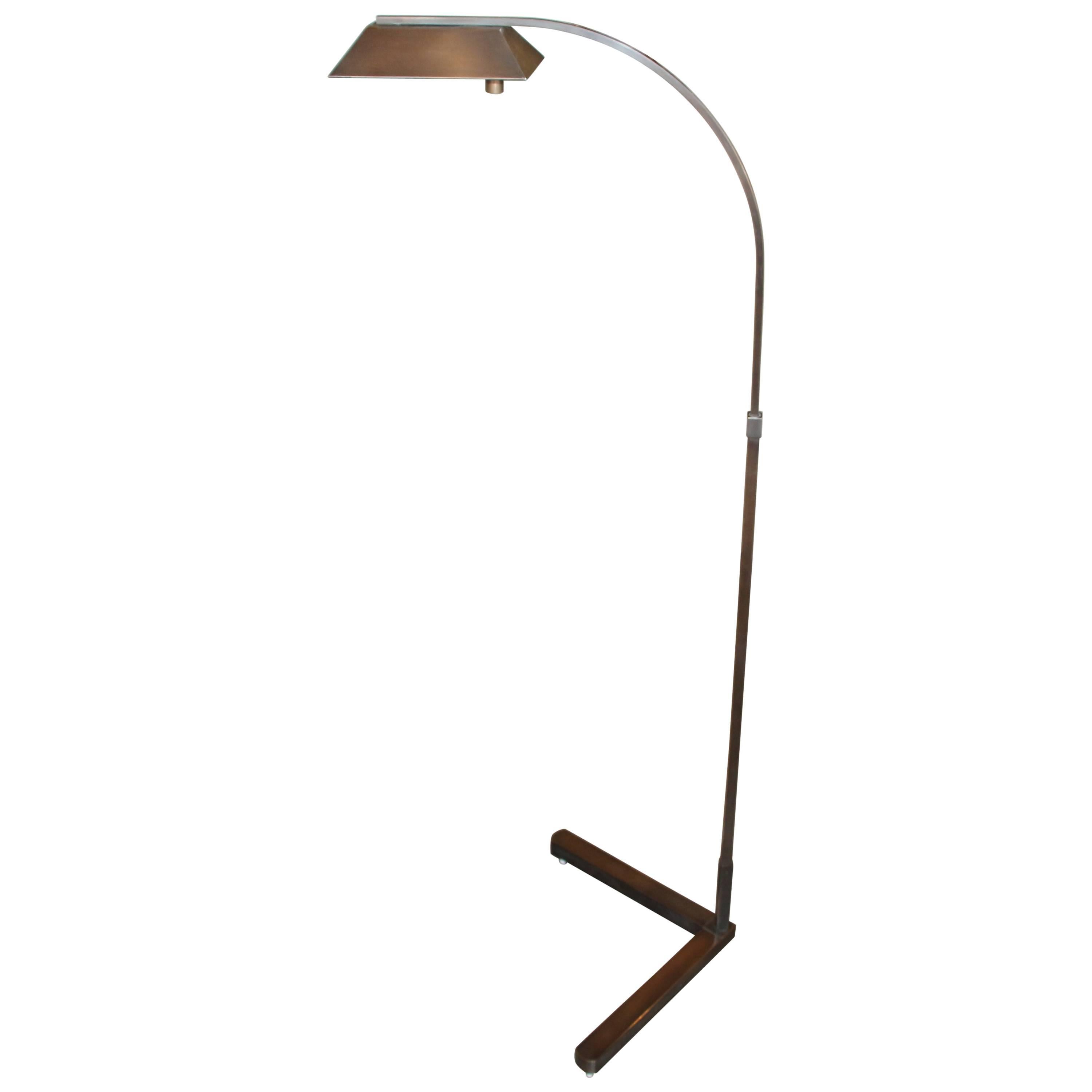 Casella Adjustable Floor Pharmacy Lamp after Cedric Hartman
