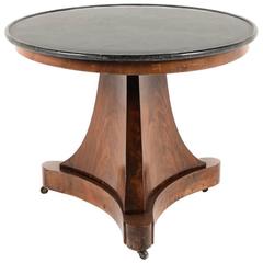 Antique French Marble-Top Gueridon, circa 1850