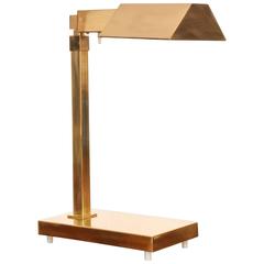 Brass Table Desk Lamp Mid-Century Modern 