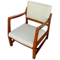 Walnut Tilt Armchair by Edward Wormley for Dunbar 10