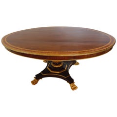 Antique Elegant English Tea Table