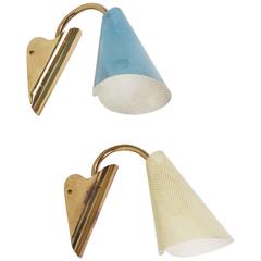 Pair of Mid-Century Wall Lamps