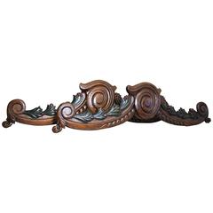 Exceptional Pair of Large Hand-Carved Overdoors, South Germany, circa 1880 1