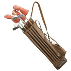 Bryant 'The Birkdale' Leather Golf Bag