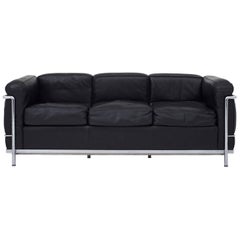 Le Corbusier LC 3 Three-Seat Sofa