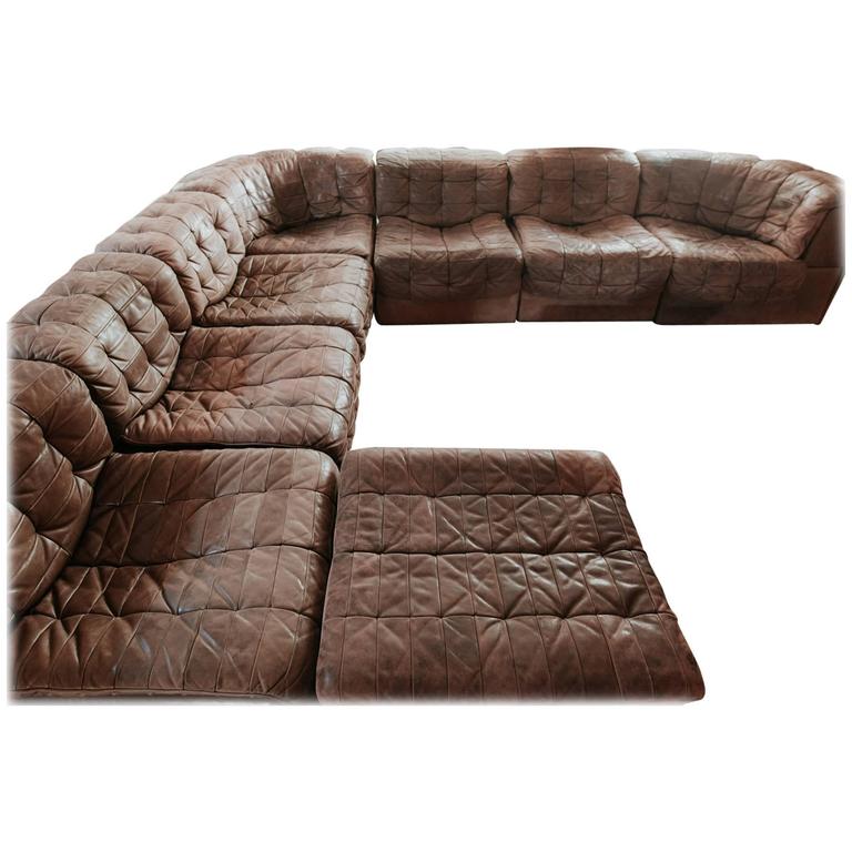 1970s Sectional Sofa by De Sede Switzerland at 1stDibs