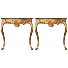 Pair of Late 18th Century Console Tables