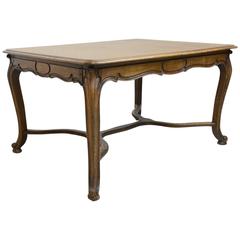 Louis XV Style French Extension Dining Table in Oak, circa 1900 8