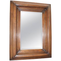 19th Century Oak Carved Mirror