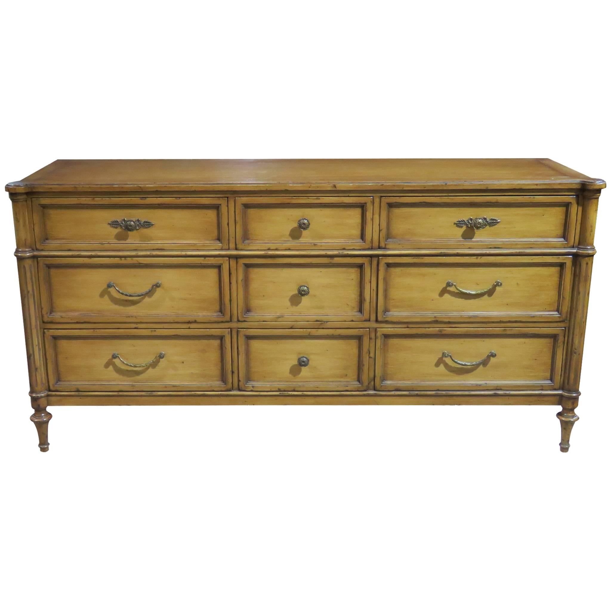 French Louis XVI Directoire Style Chest of Drawers For Dorothy Rosen 
