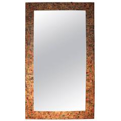 20th Century Postage Stamp Mirror