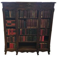 19th Century Walnut Bookcase 19th Century Walnut Bookcase