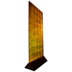 1969 Rogelio Polesello Acrylic Optical Signed Panel 3