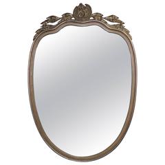 1940s French Gilt Leaf Mirror 3
