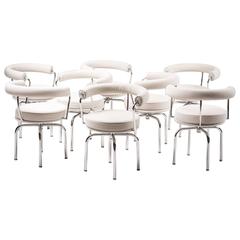 Charlotte Perriand LC7 Chairs by Cassina 11