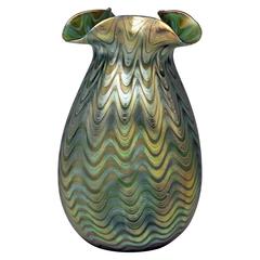 Antique Vase Loetz Widow Klostermuehle Bohemia Art Nouveau Decor Crete PG 6893